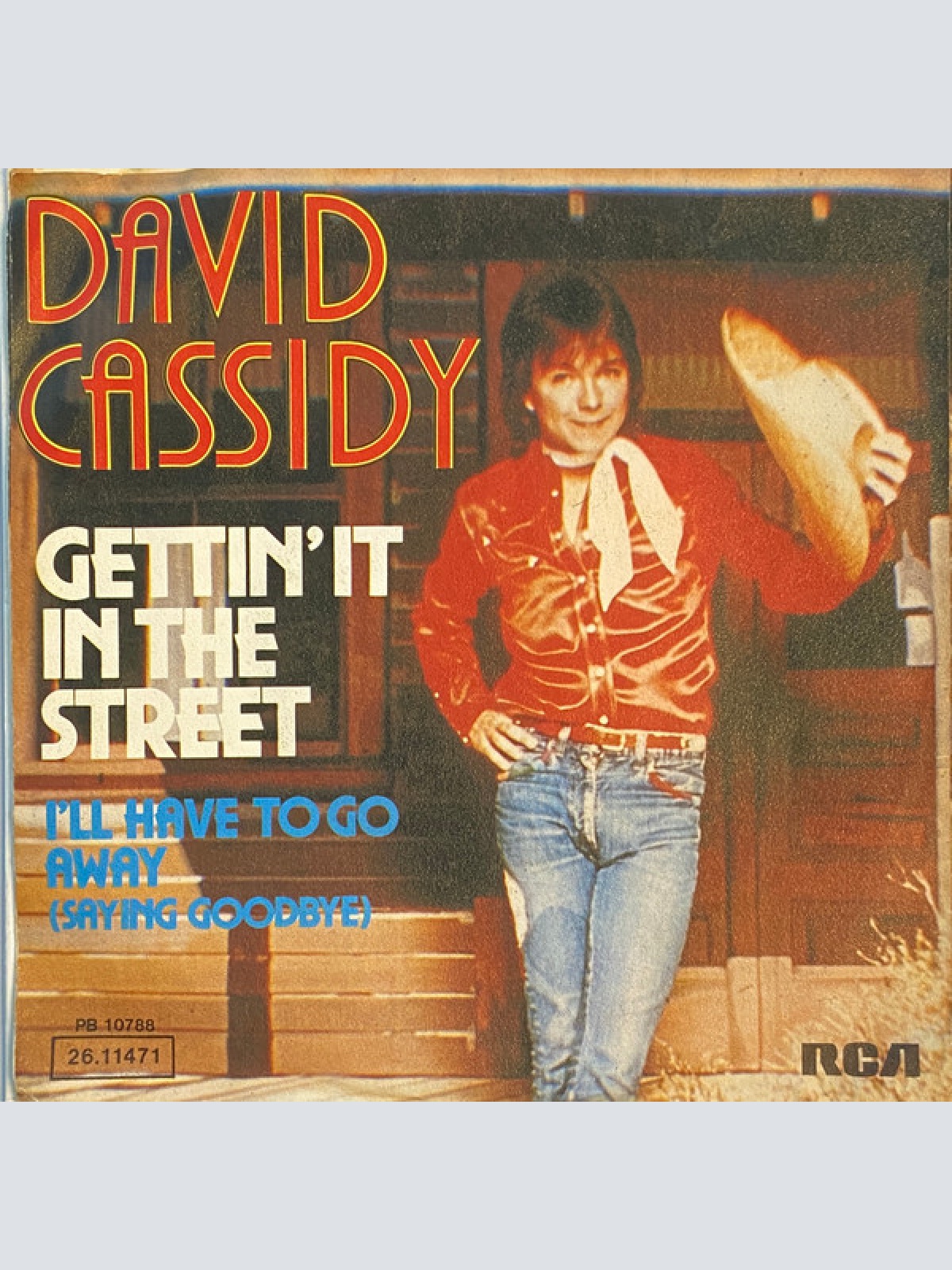 Vinyl / David Cassidy - Gettin' It In The Street