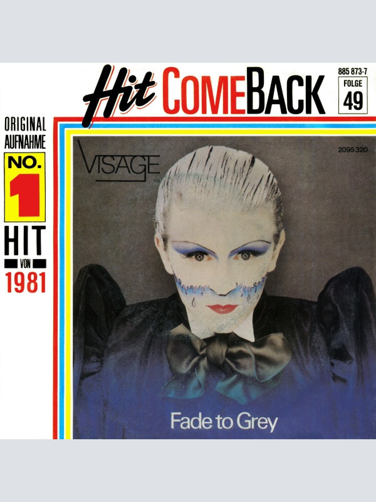 Vinyl / Visage - Fade To Grey