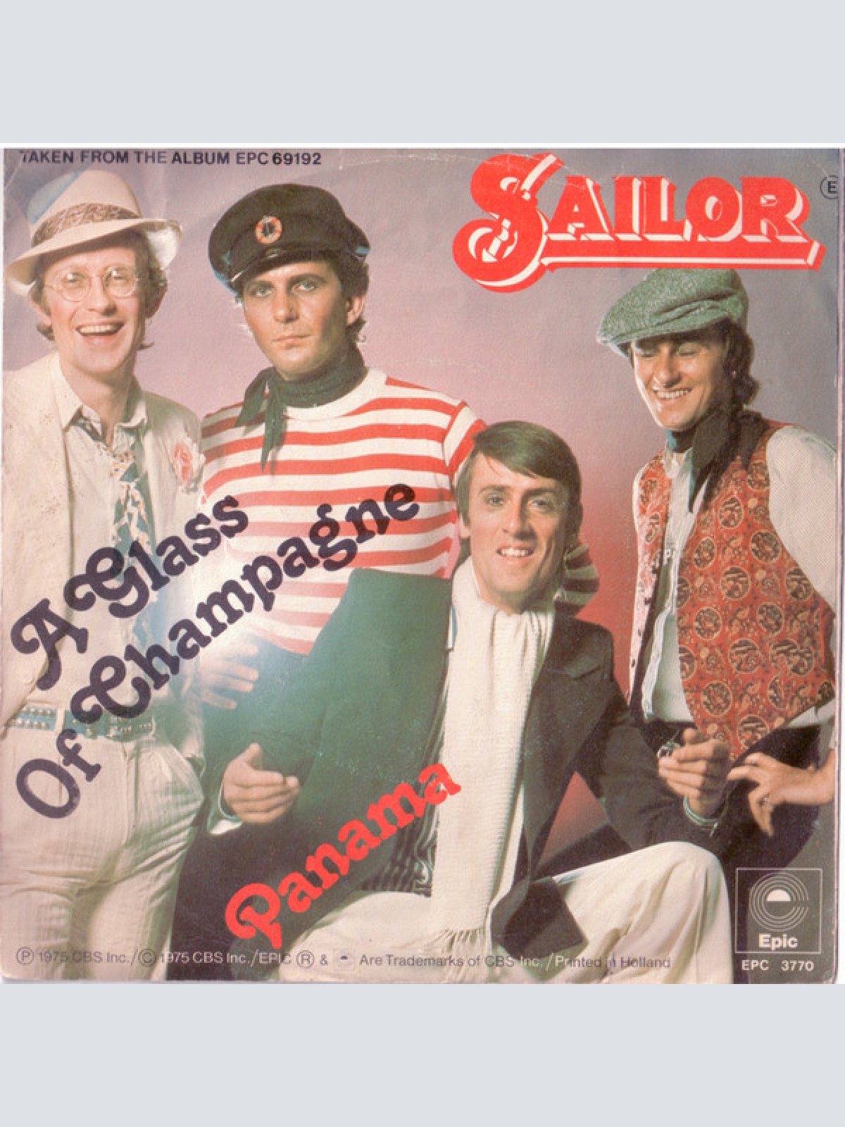 Vinyl / Sailor - A Glass Of Champagne / Panama