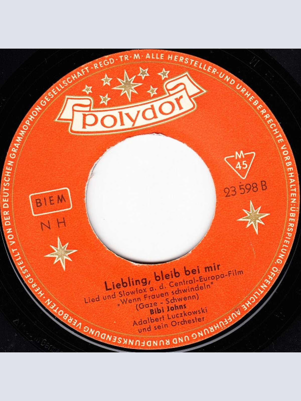 Vinyl / Bibi Johns - Aber Nachts In Der Bar