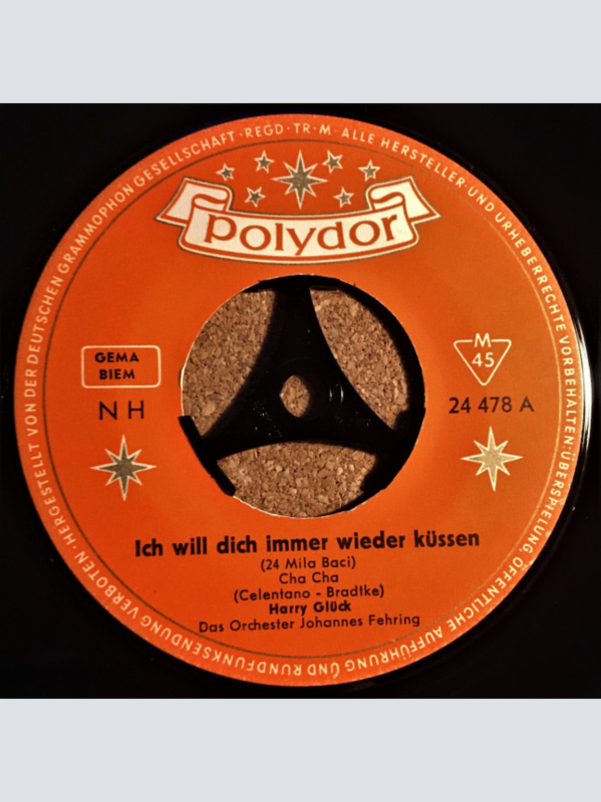 Vinyl / Harry Glück - Ich Will Dich Immer Wieder Küssen / So Schön Wie Du