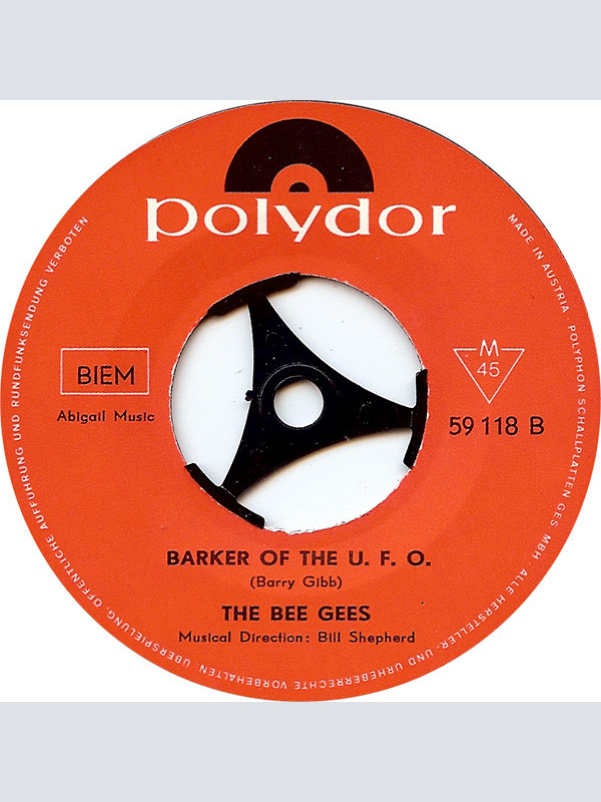 Vinyl / The Bee Gees* - Massachusetts