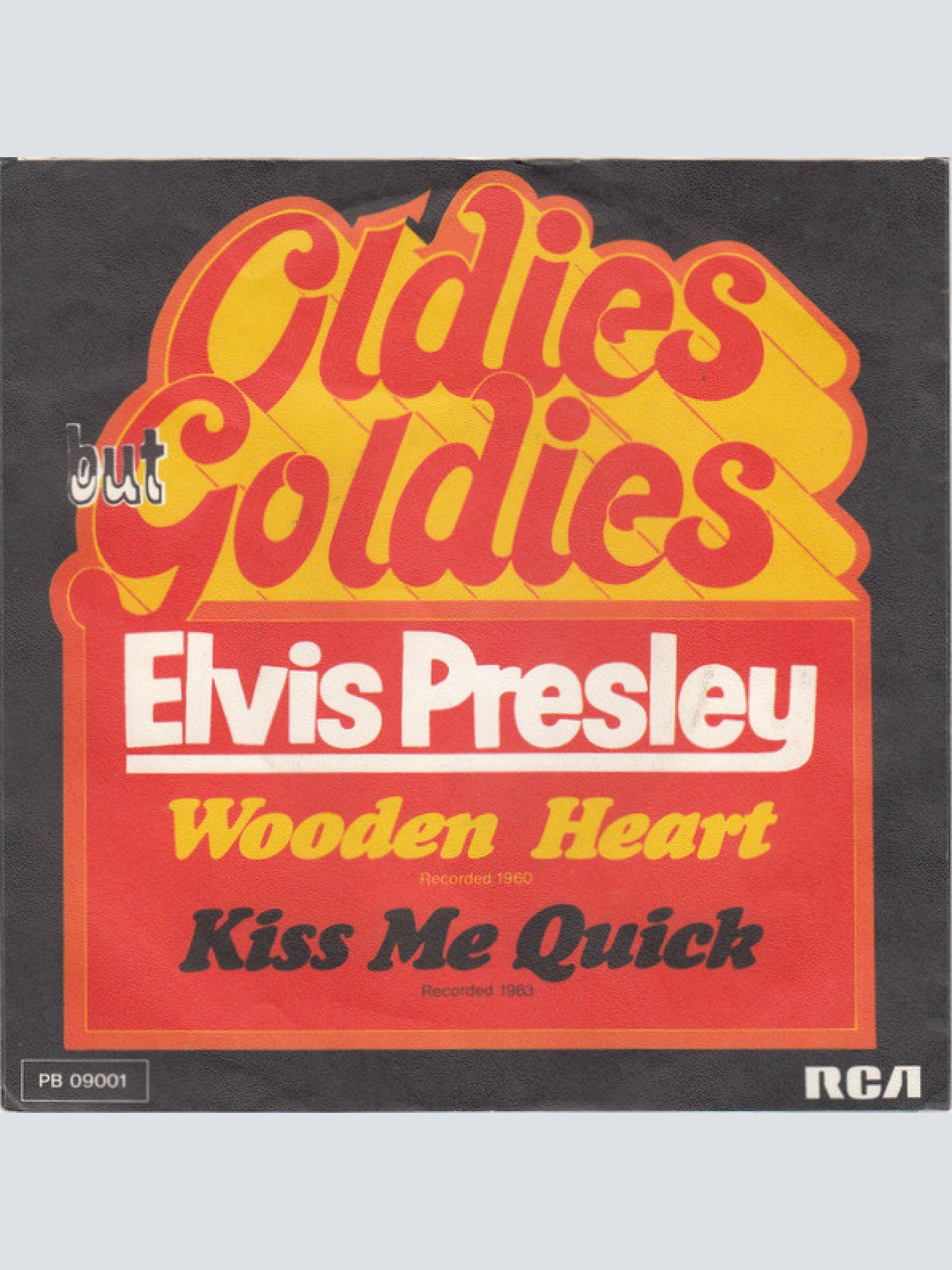 Vinyl / Elvis Presley - Wooden Heart / Kiss Me Quick