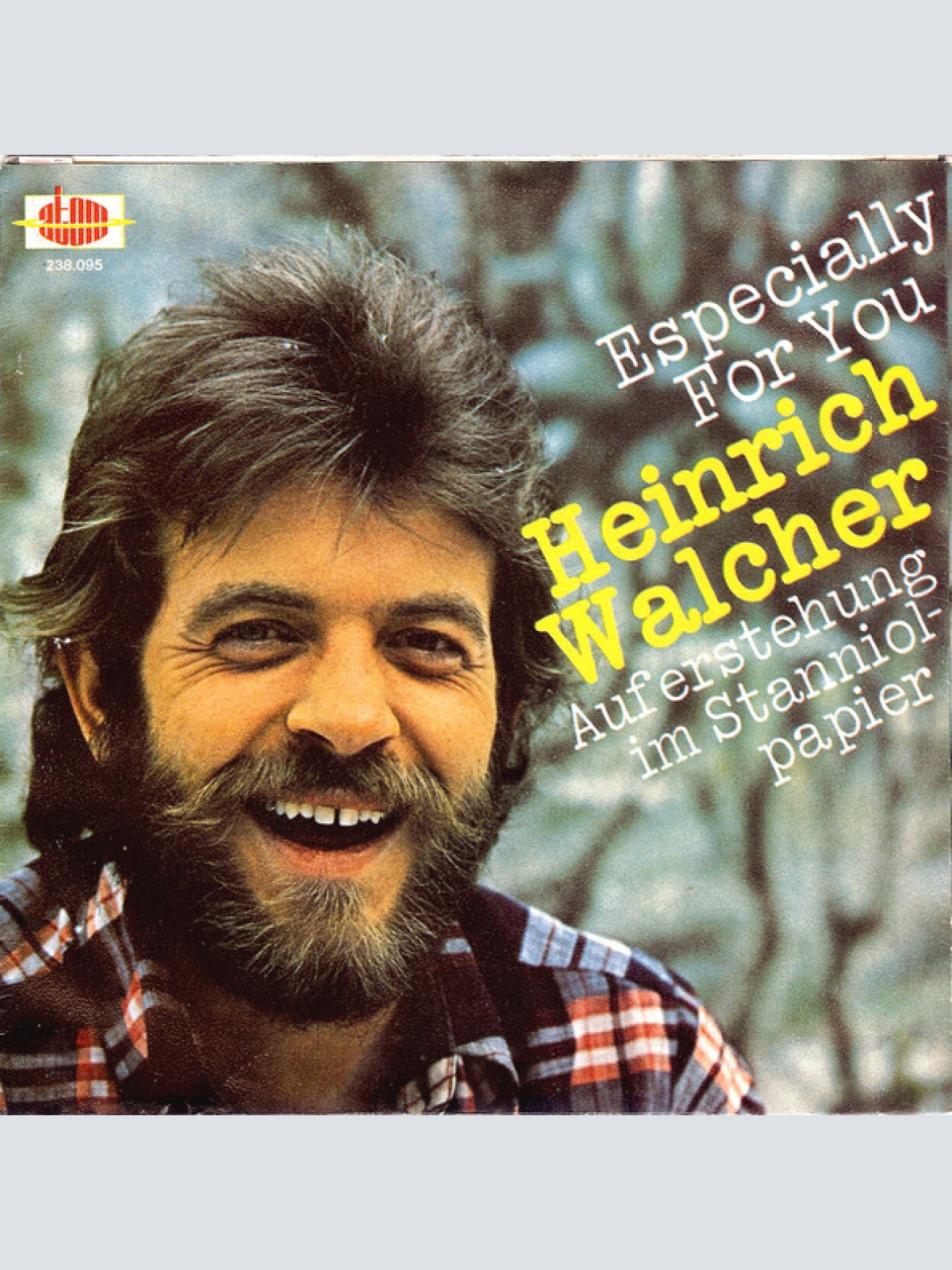 Vinyl / Heinrich Walcher - Especially For You / Auferstehung Im Stanniolpapier