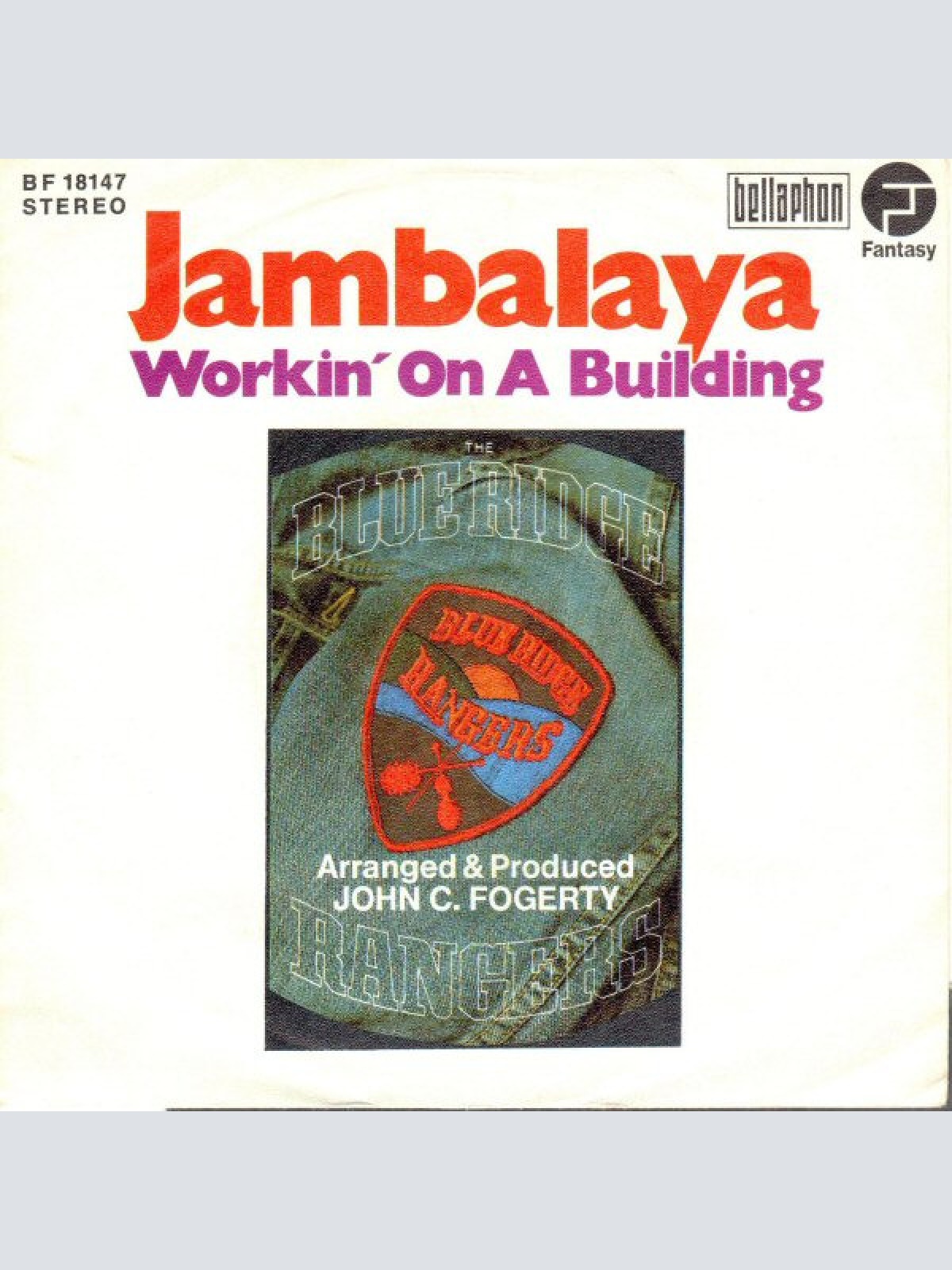 Vinyl / The Blue Ridge Rangers* - Jambalaya