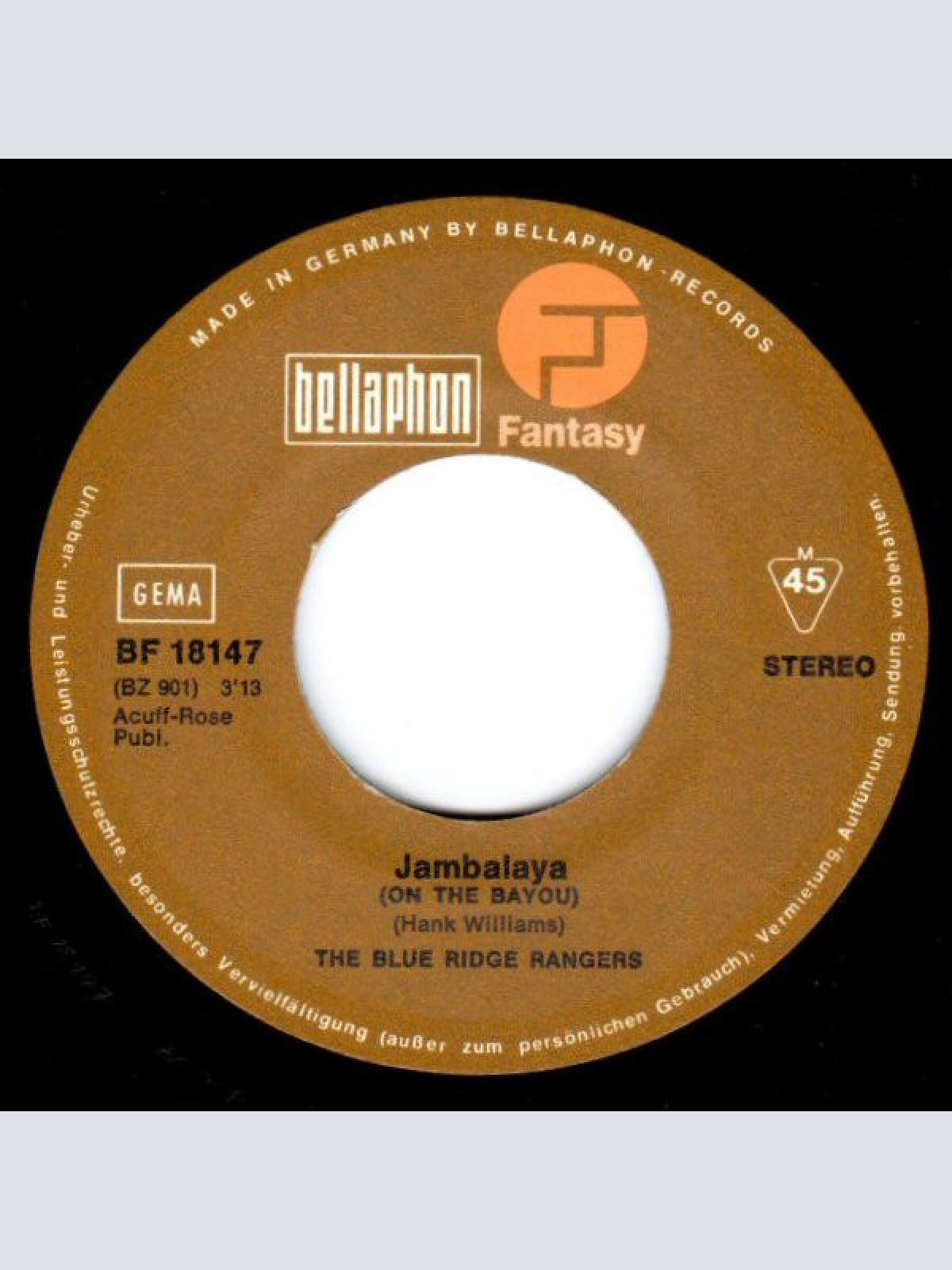 Vinyl / The Blue Ridge Rangers* - Jambalaya