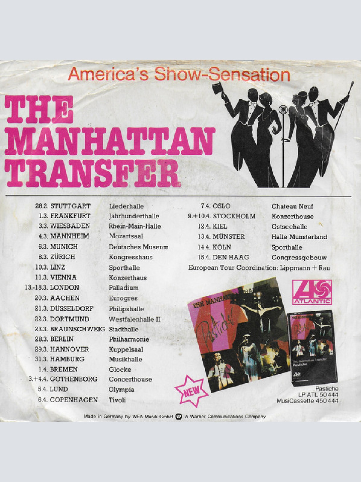 Vinyl / The Manhattan Transfer - On A Little Street In A Singapore / Walk In Love