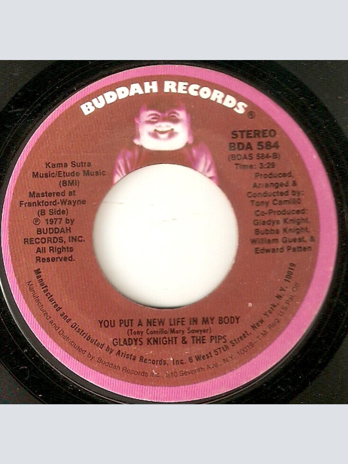 Vinyl / Gladys Knight And The Pips - Sorry Doesn't Always Make It Right / You Put A New Life In My Body