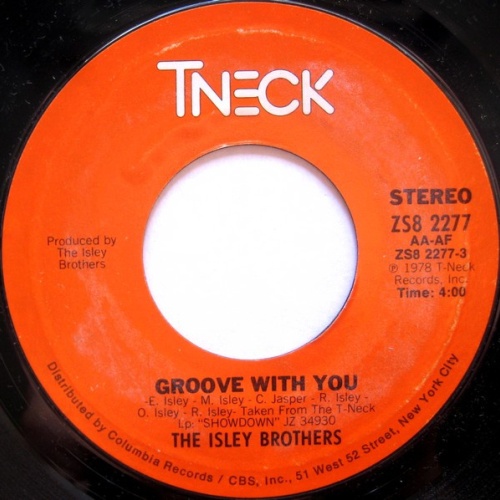 Vinyl / The Isley Brothers - Groove With You / Footsteps In The Dark (Part 1&2)