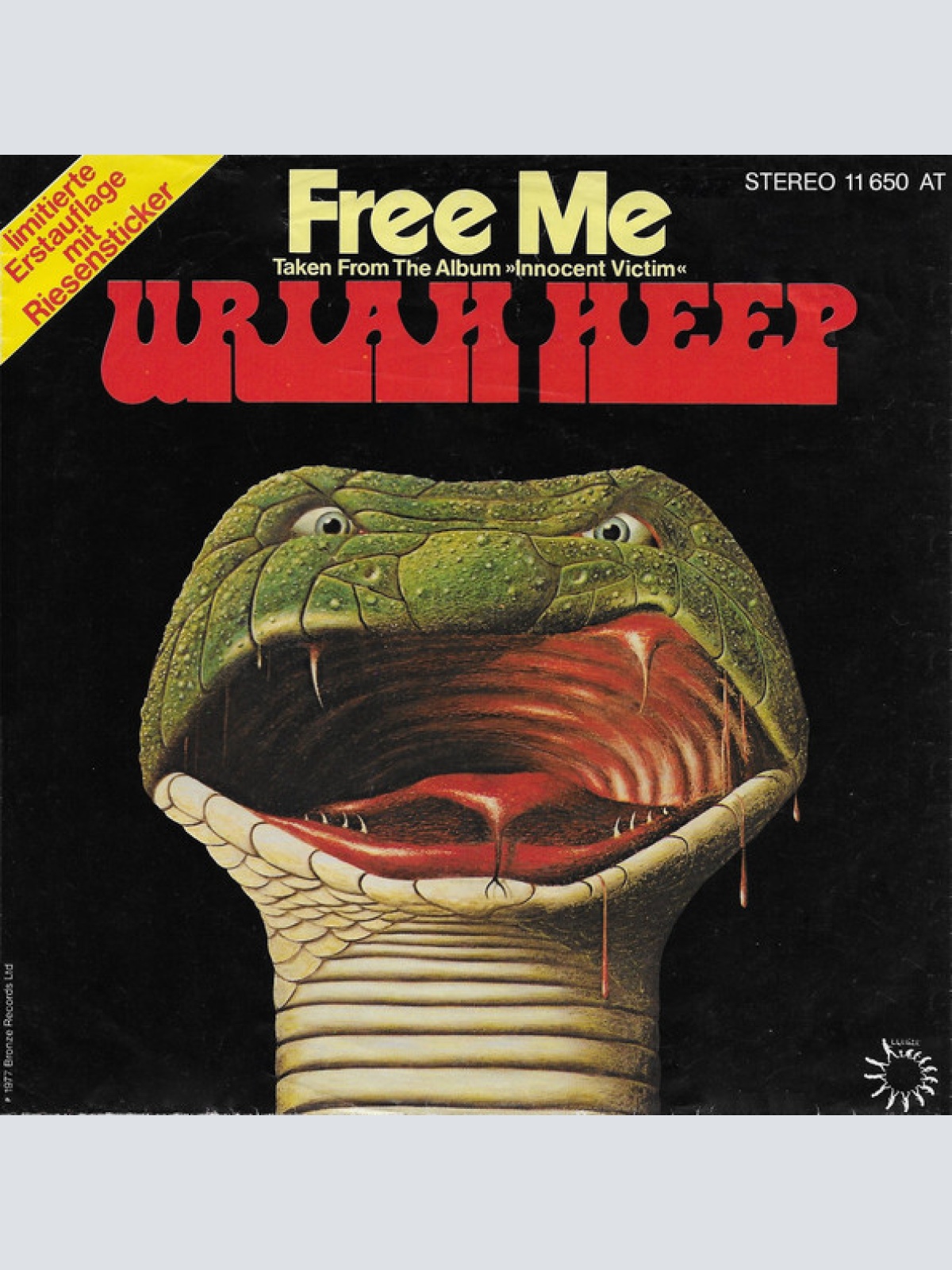 Vinyl / Uriah Heep - Free Me
