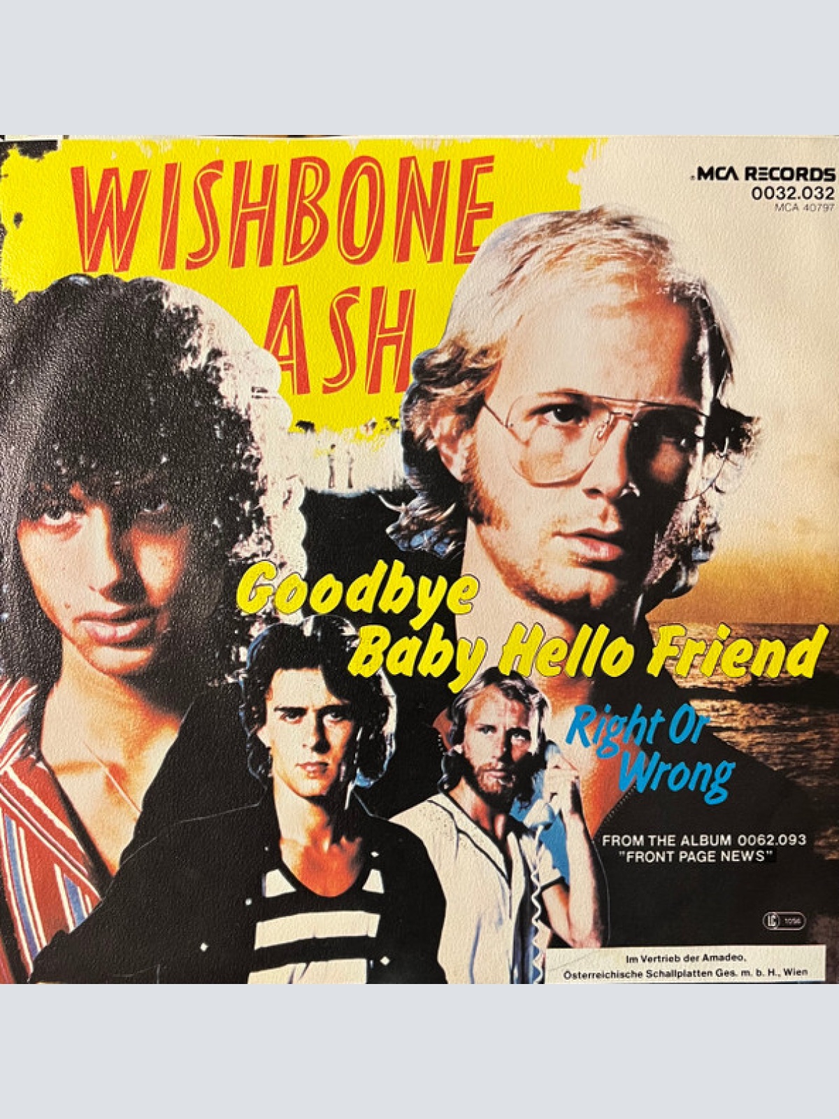 Vinyl / Wishbone Ash - Goodbye Baby Hello Friend