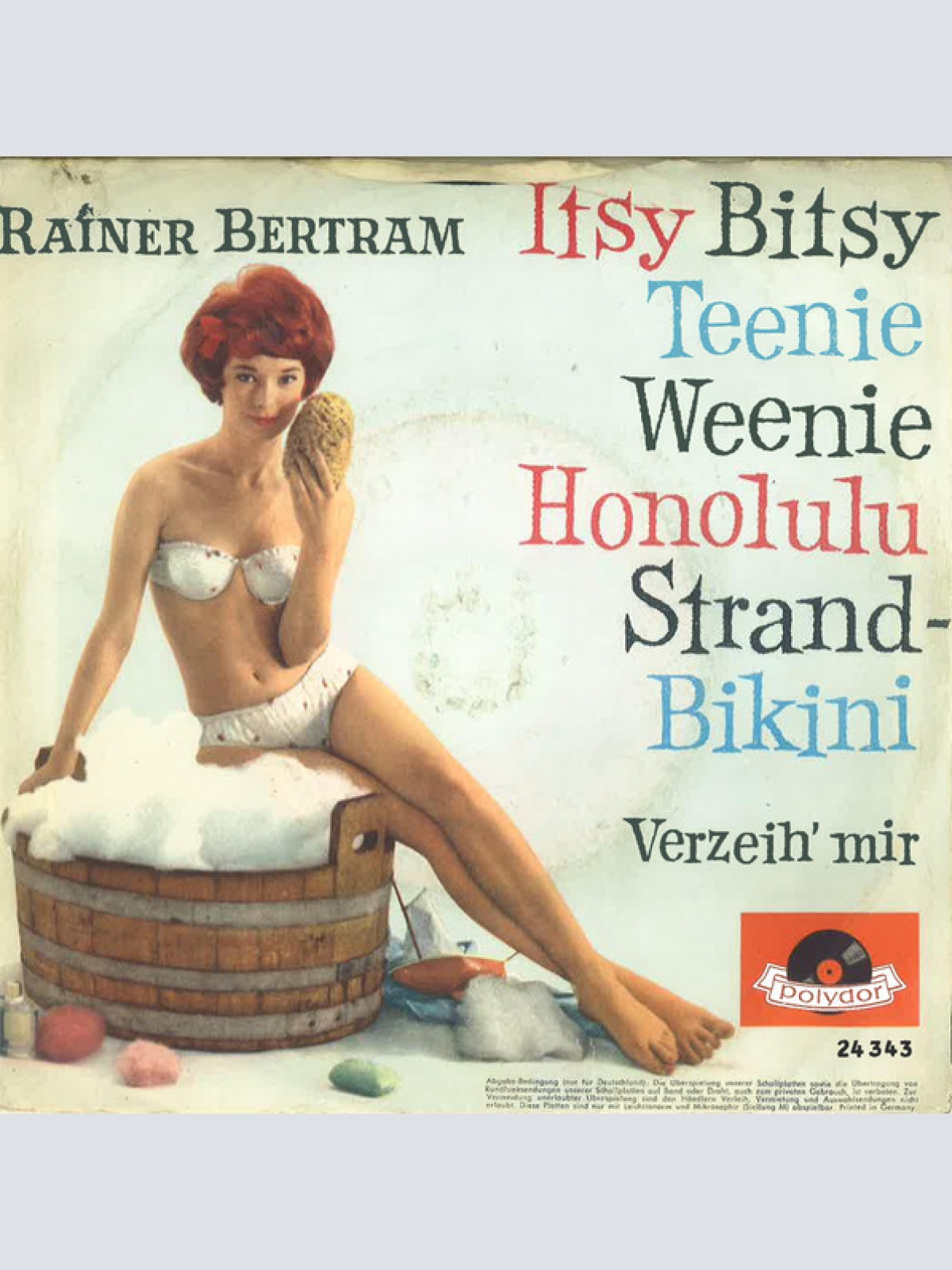 Vinyl / Rainer Bertram - Itsy Bitsy Teenie Weenie Honolulu-Strand Bikini
