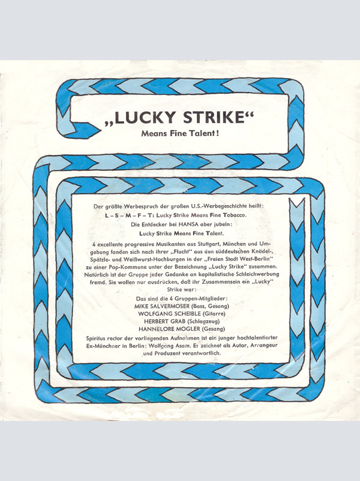 Vinyl / Lucky Strike (3) - Flying Together / Deep In The Night