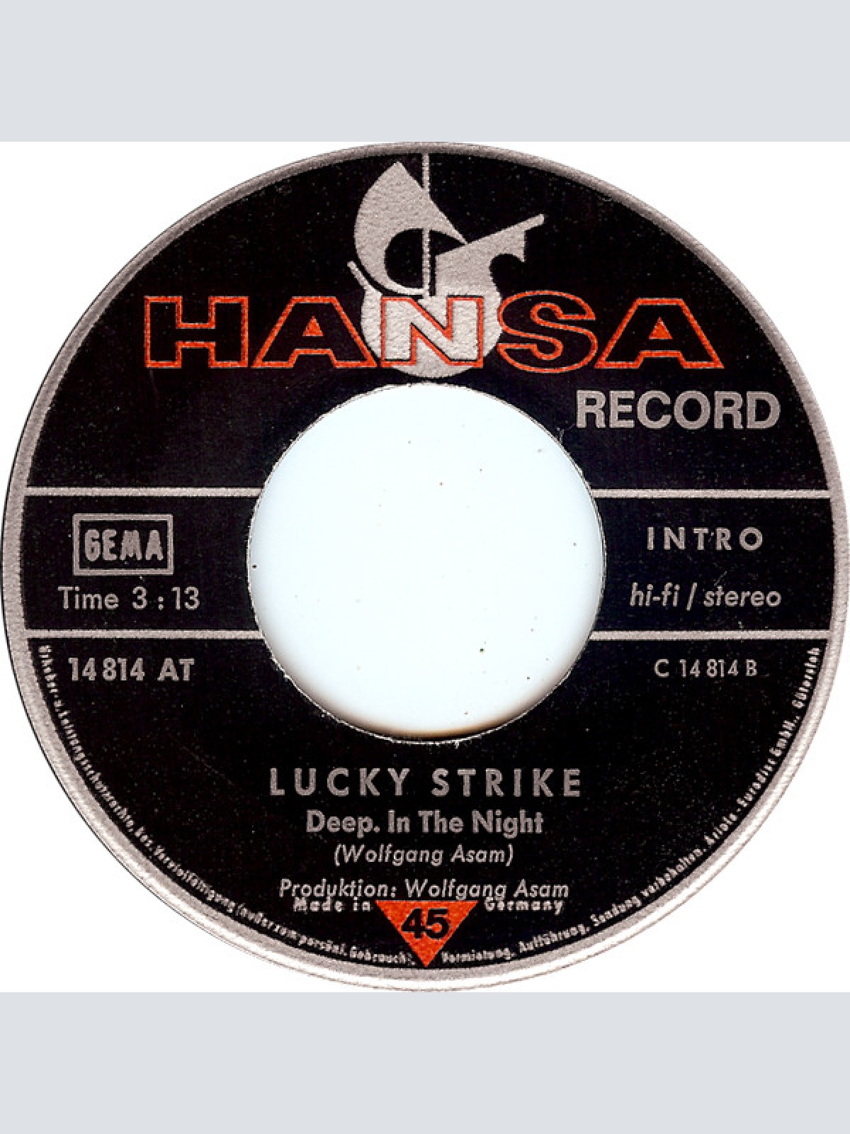 Vinyl / Lucky Strike (3) - Flying Together / Deep In The Night
