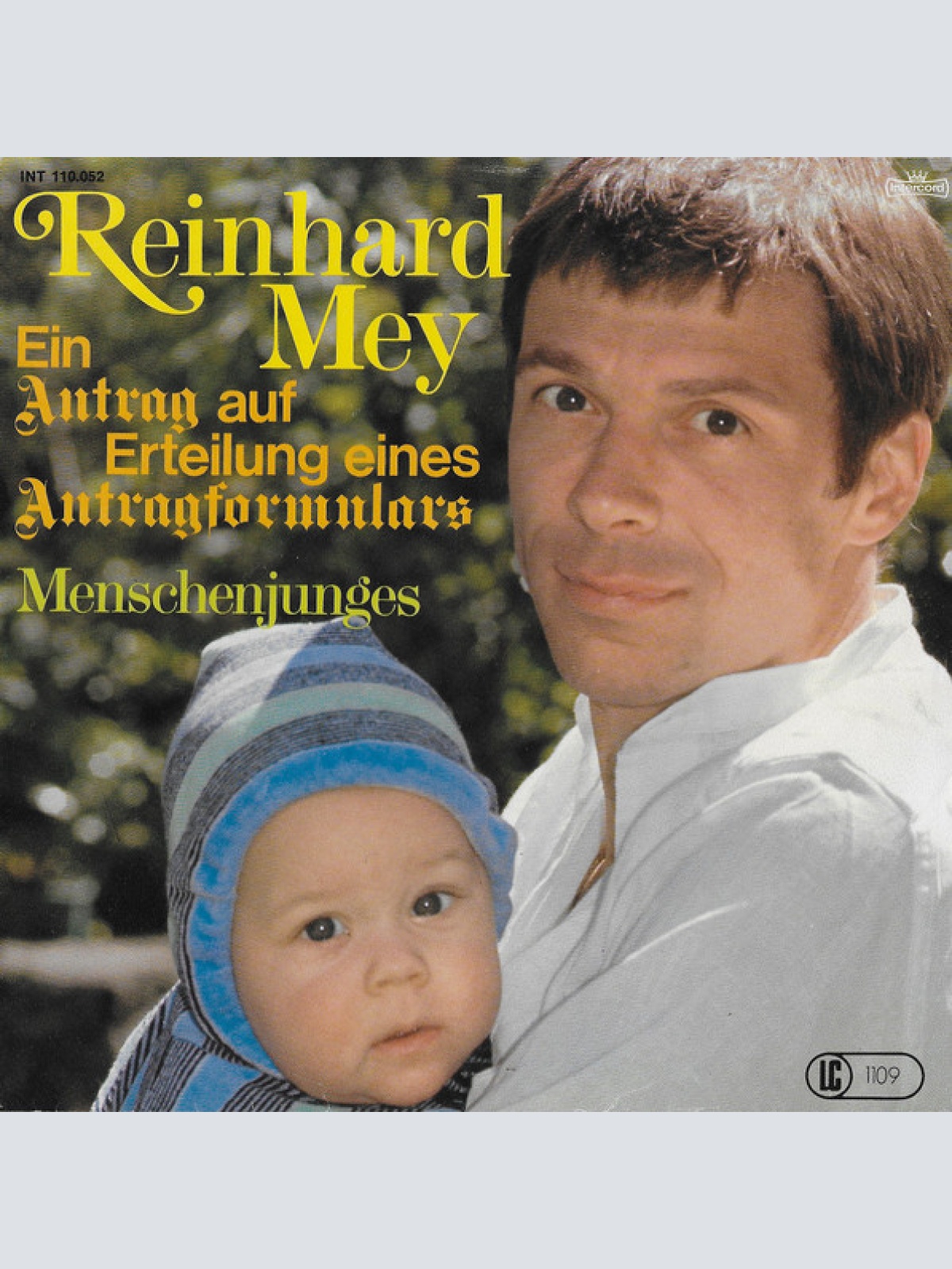 Vinyl / Reinhard Mey - Ein Antrag Auf Erteilung Eines Antragformulars