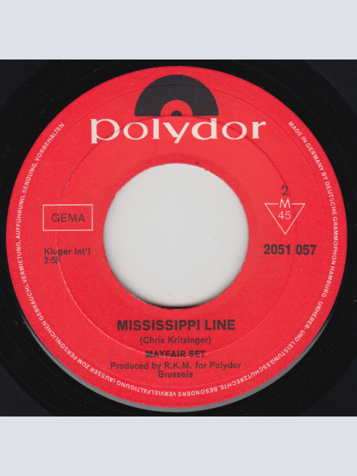 Vinyl / Mayfair Set* - Rain / Mississippi Line