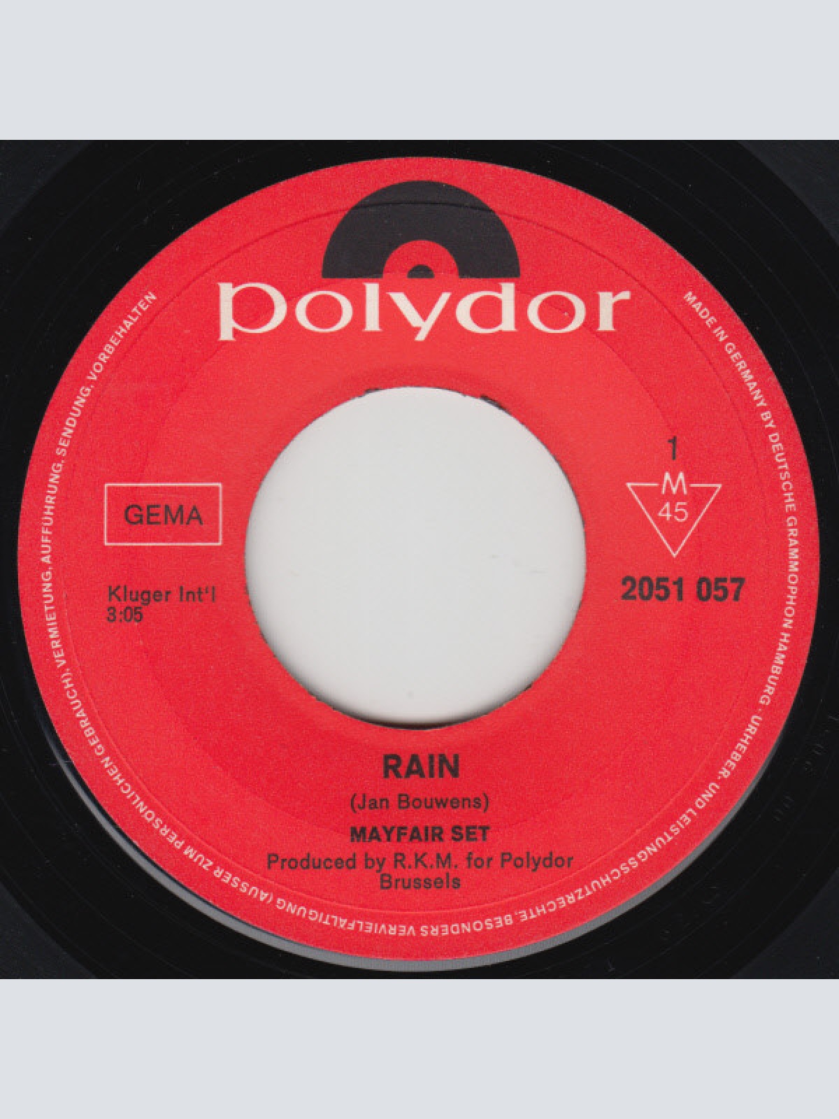 Vinyl / Mayfair Set* - Rain / Mississippi Line