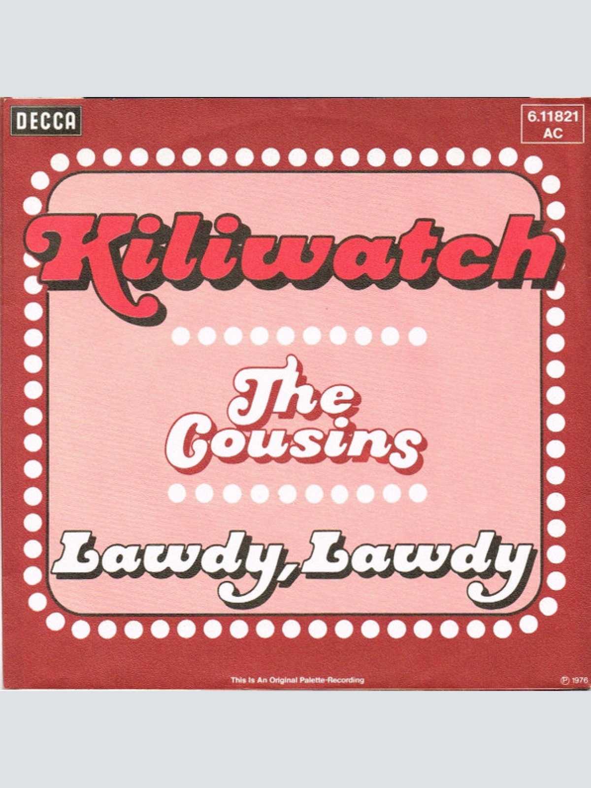 Vinyl / The Cousins - Kiliwatch