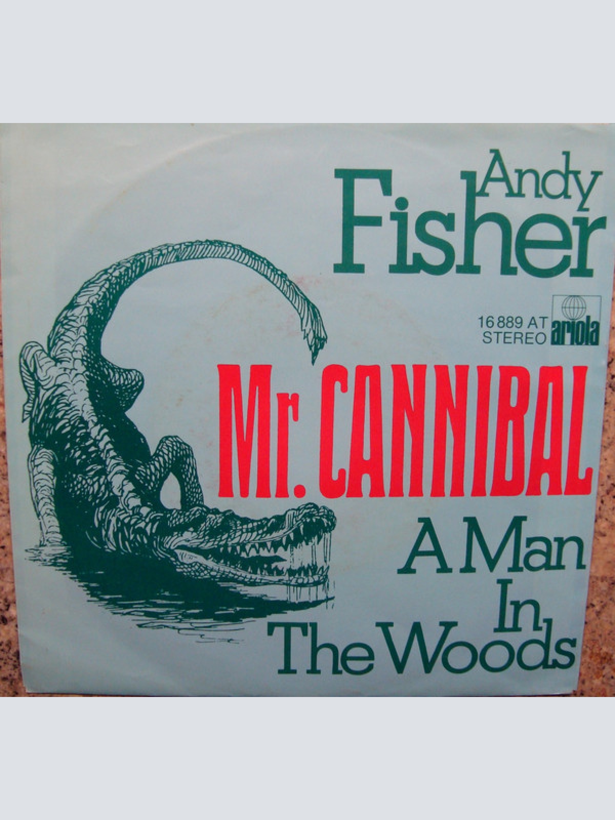 Vinyl / Andy Fisher - Mr. Cannibal / A Man In The Woods