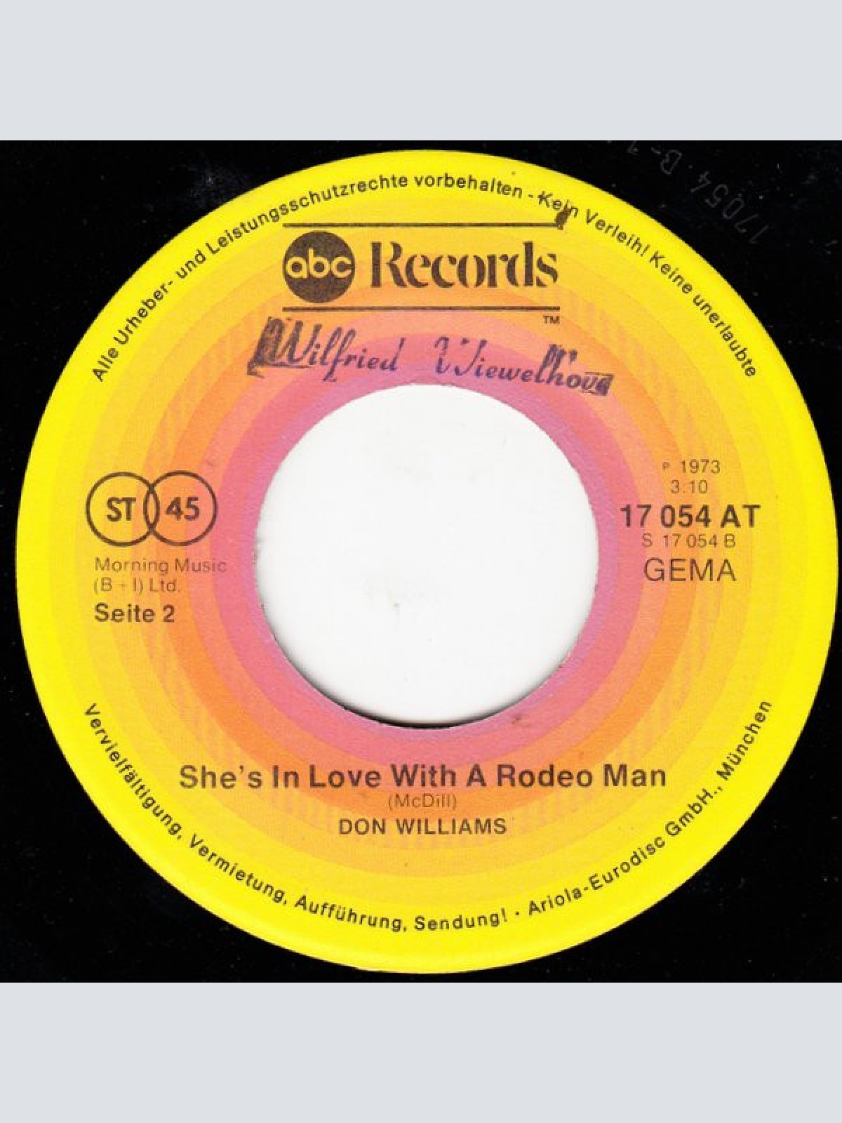 Vinyl / Don Williams (2) - I Recall A Gypsy Woman