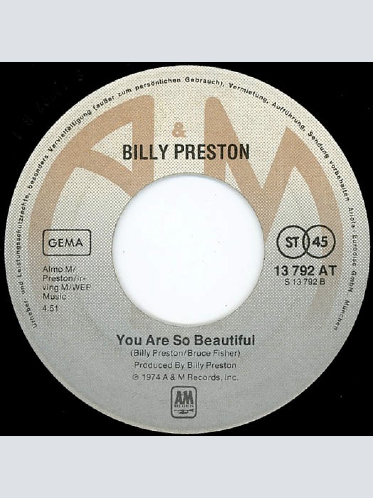 Vinyl / Billy Preston - Struttin'