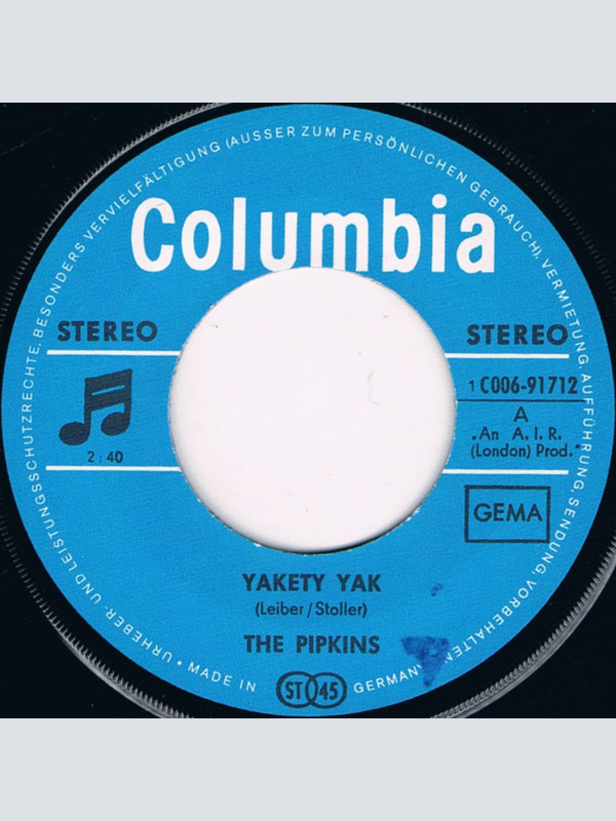 Vinyl / The Pipkins - Yakety Yak