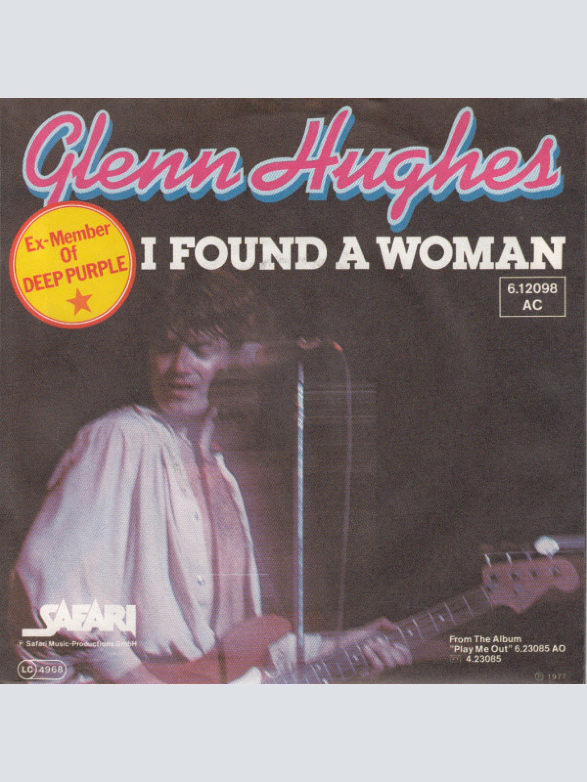 Vinyl / Glenn Hughes - I Found A Woman