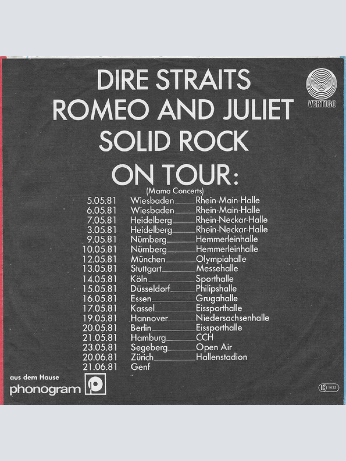 Vinyl / Dire Straits - Romeo And Juliet