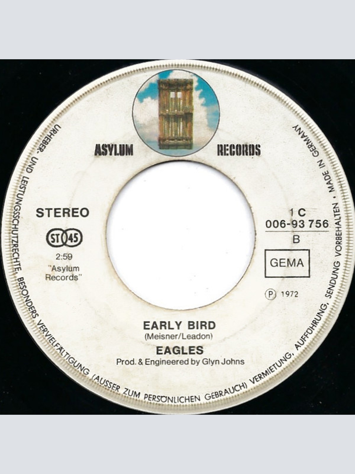 Vinyl / Eagles - Witchy Woman