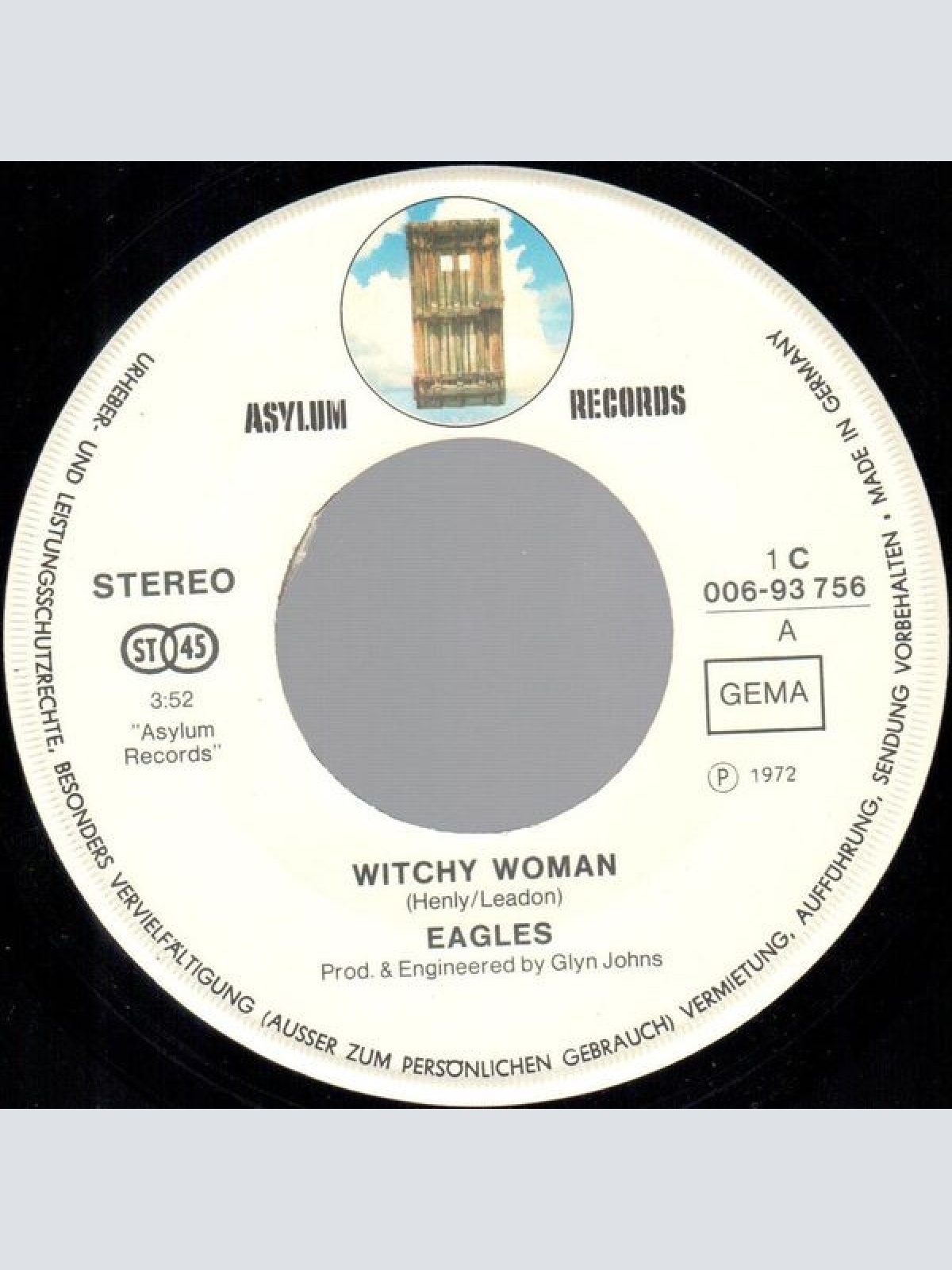 Vinyl / Eagles - Witchy Woman