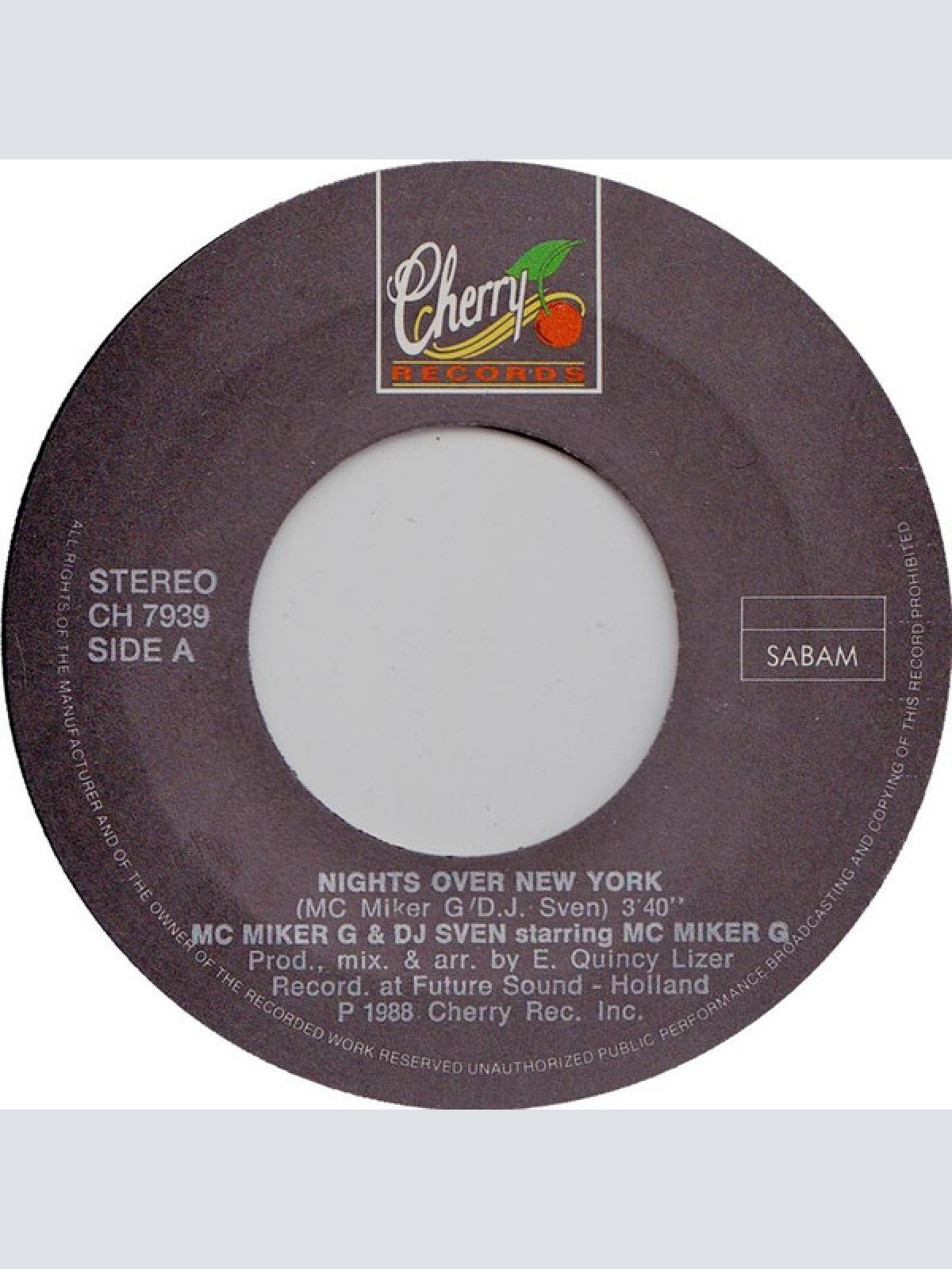 Vinyl / Mc Miker G & DJ Sven* Starring Mc Miker G - Nights Over New York