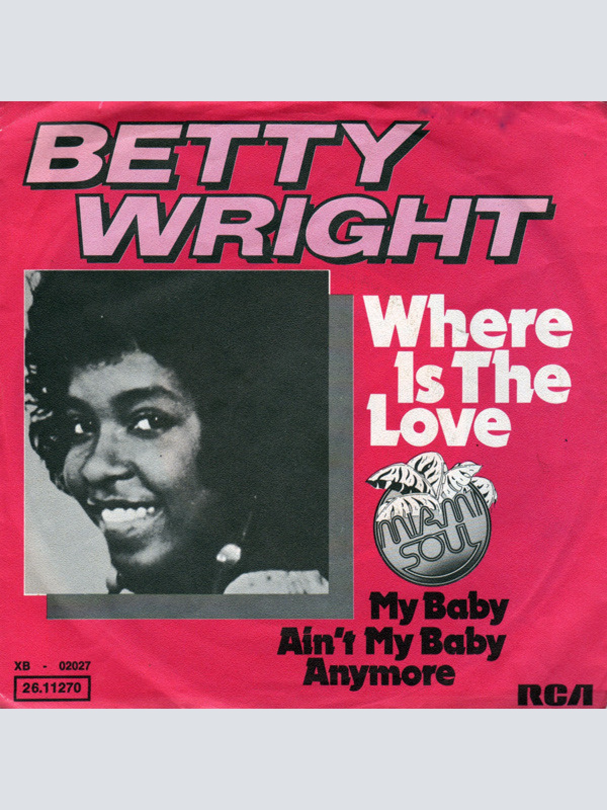 Vinyl / Betty Wright - Where Is The Love