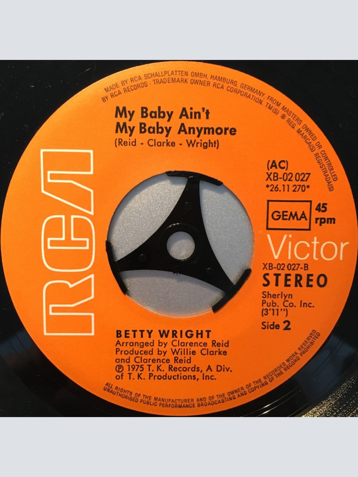 Vinyl / Betty Wright - Where Is The Love