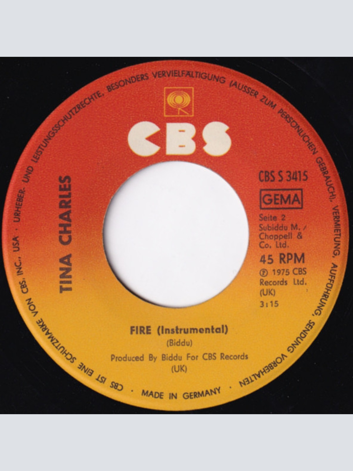 Vinyl / Tina Charles - You Set My Heart On Fire