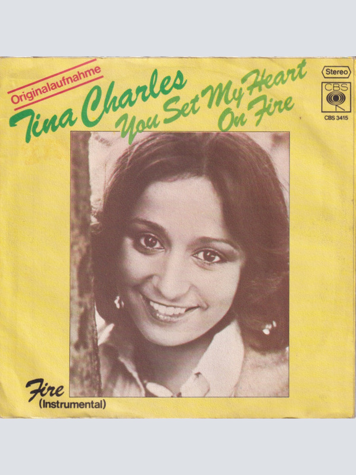 Vinyl / Tina Charles - You Set My Heart On Fire