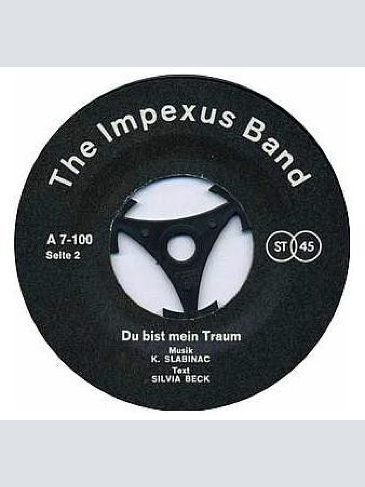 Vinyl / The Impexus Band - Marijana / Du Bist Mein Traum