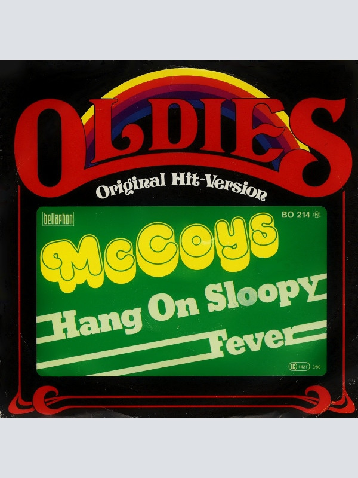Vinyl / The McCoys - Hang On Sloopy / Fever