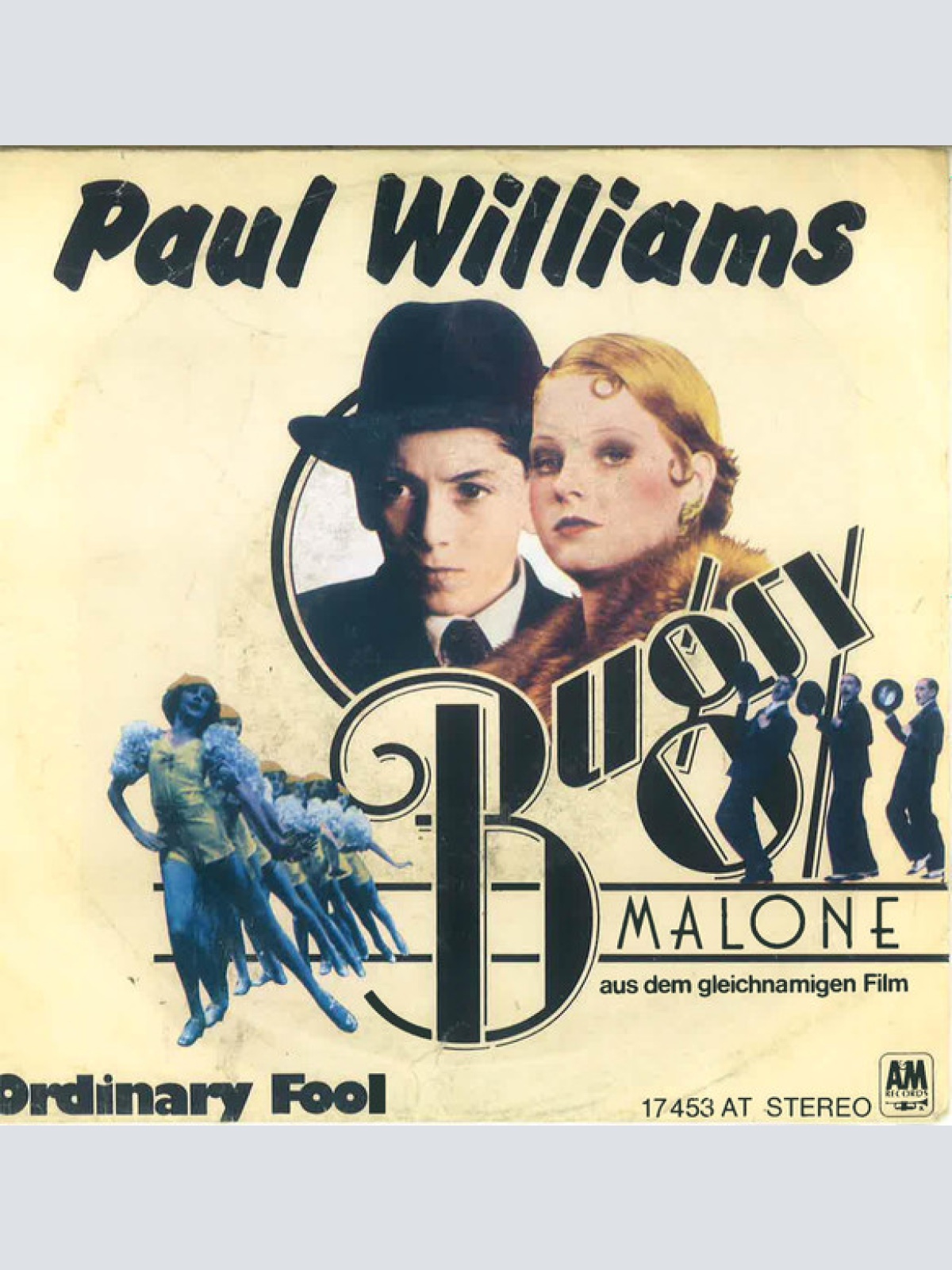 Vinyl / Paul Williams (2) - Bugsy Malone / Ordinary Fool