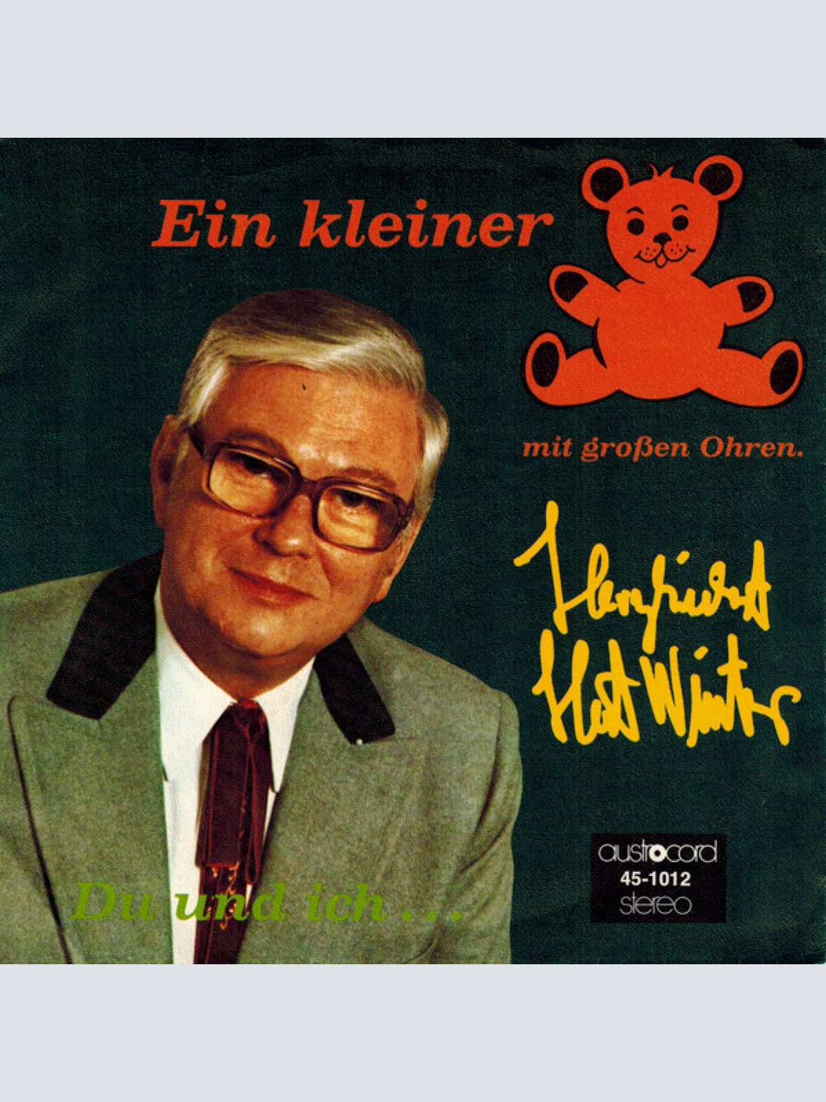Vinyl / Horst Winter Und Das Wiener Tanzorchester - Ein Kleiner Bär Mit Großen Ohren
