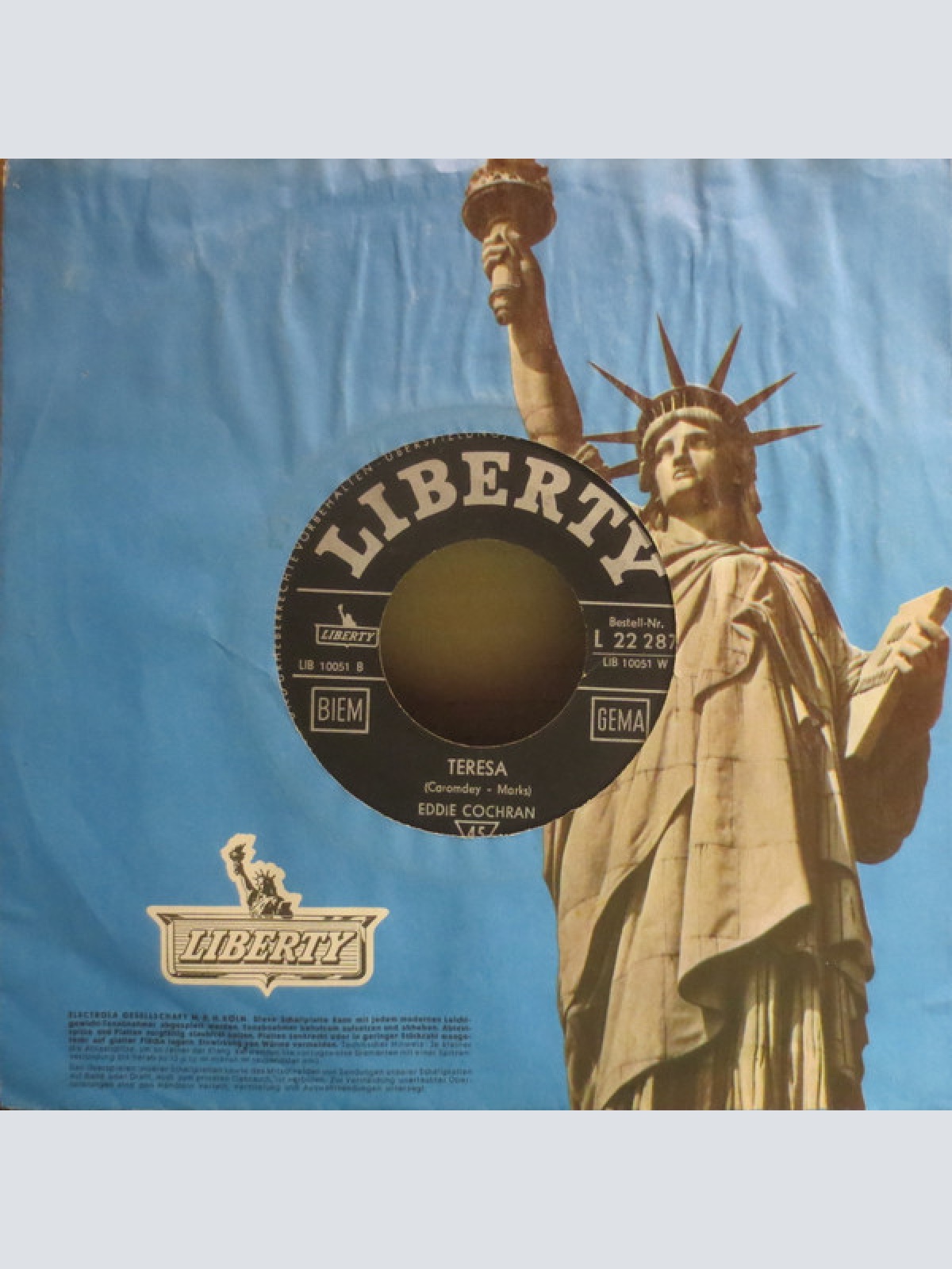 Vinyl / Eddie Cochran - Teenage Heaven