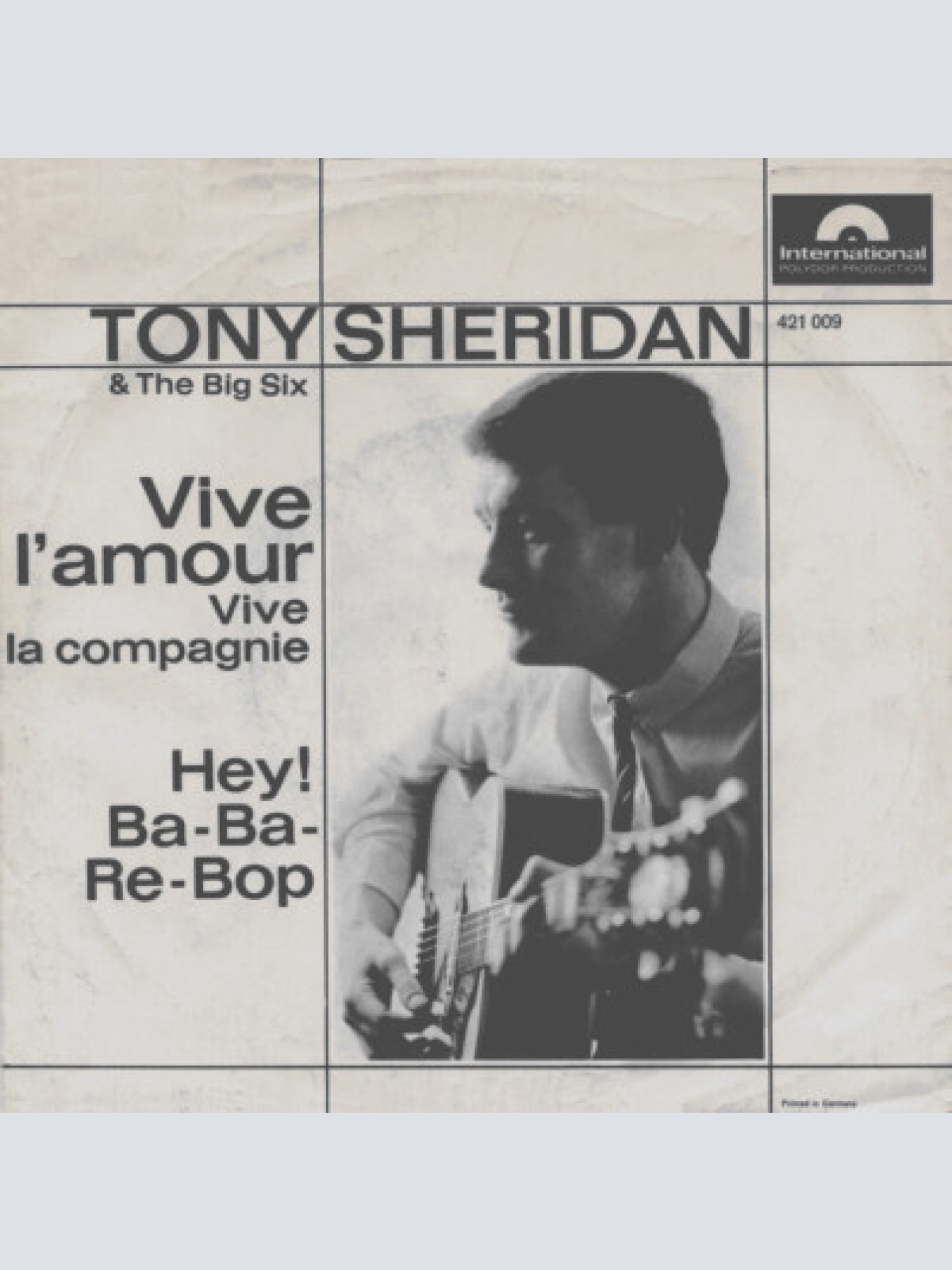 Vinyl / Tony Sheridan & The Big Six* - Vive L'Amour (Vive La Compagnie)