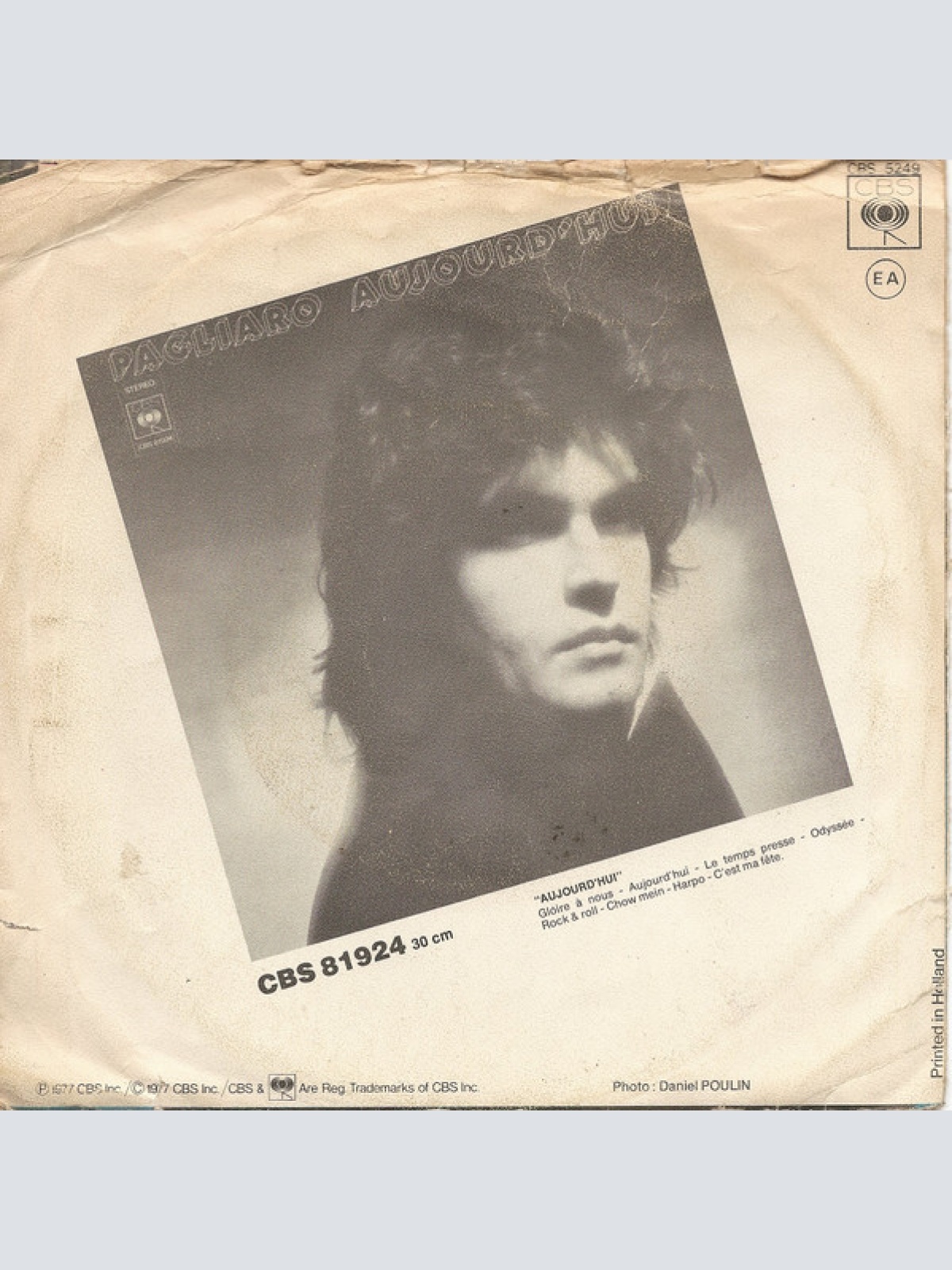 Vinyl / Pagliaro* - Dock Of The Bay