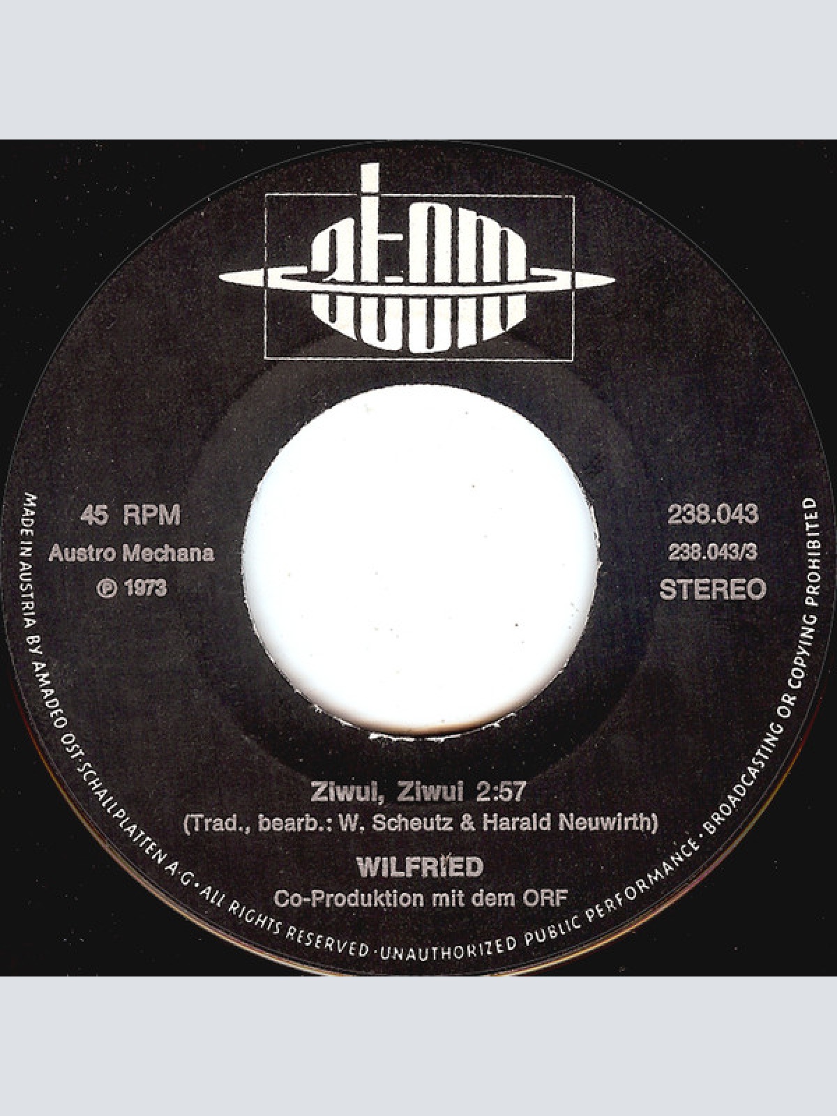 Vinyl / Wilfried - Ziwui, Ziwui / Do Not