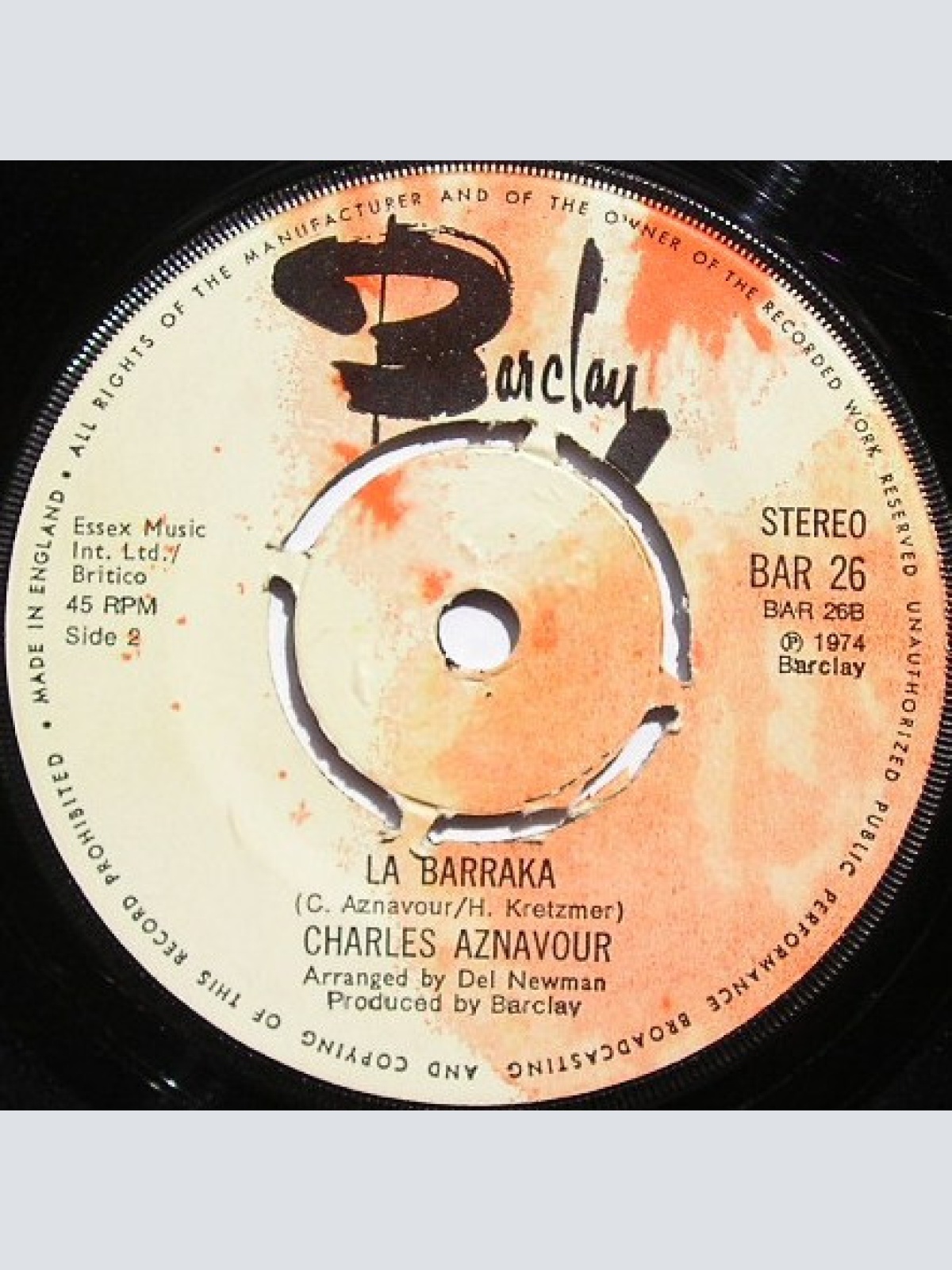 Vinyl / Charles Aznavour - She