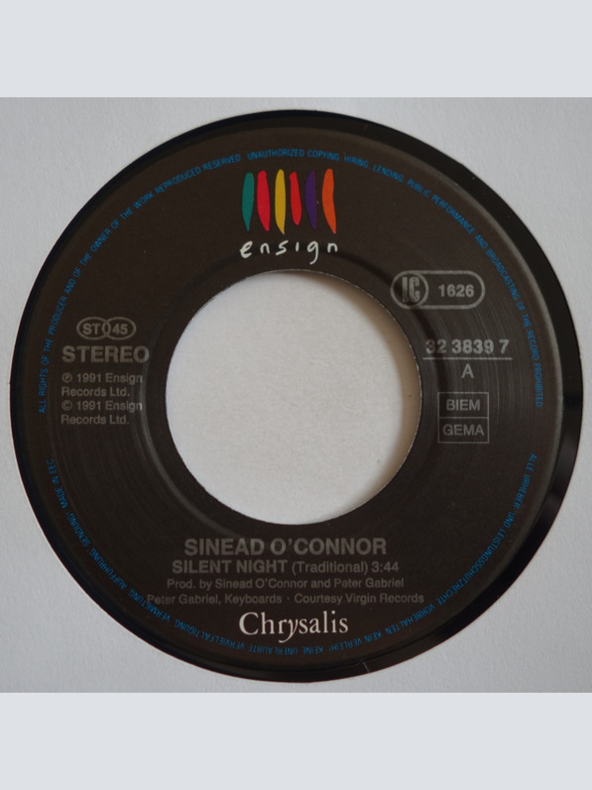 Vinyl / Sinéad O'Connor - Silent Night