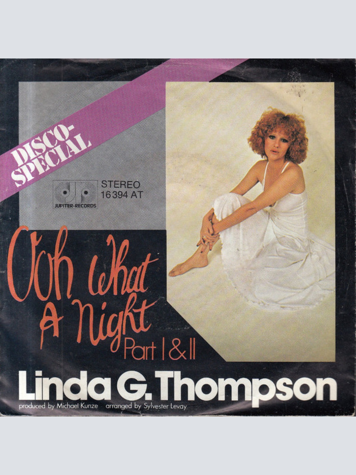 Vinyl / Linda G. Thompson - Ooh What A Night (Part I & II)