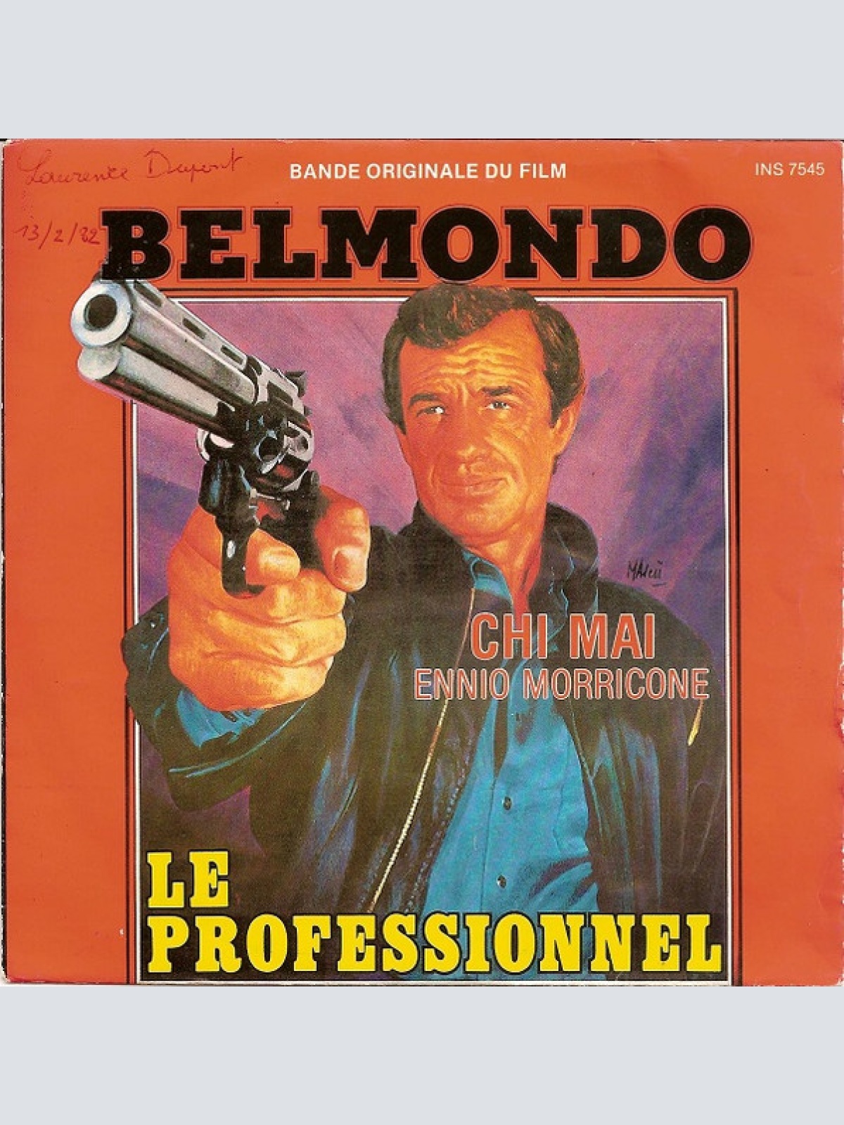 Vinyl / Ennio Morricone - Chi Mai - Le Professionnel (Bande Originale Du Film)