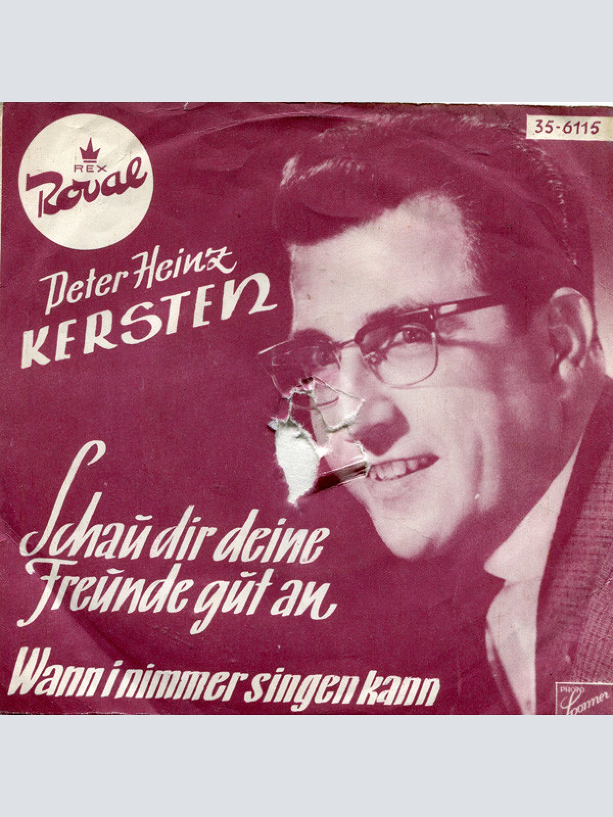 Vinyl / Peter Heinz Kersten - Schau Dir Deine Freunde Gut An