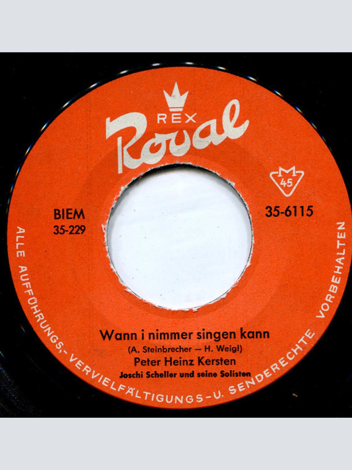 Vinyl / Peter Heinz Kersten - Schau Dir Deine Freunde Gut An