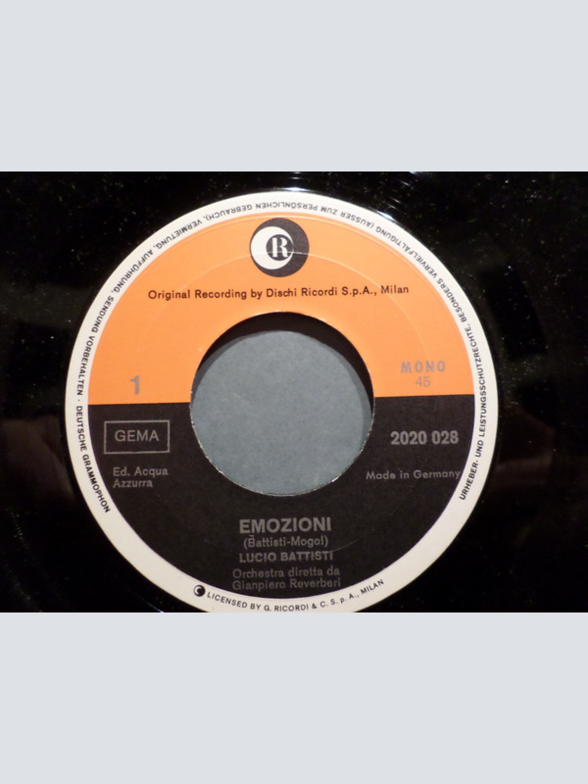 Vinyl / Lucio Battisti - Emozioni